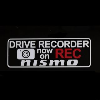 nismo ニスモ ドラレコ ドライブレコーダー ステッカー NIS-C(セキュリティ)