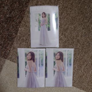 ノギザカフォーティーシックス(乃木坂46)の【ドレス】白石麻衣 卒業 ランダム生写真 3枚セット(アイドルグッズ)