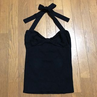 ヴィヴィアンウエストウッド(Vivienne Westwood)のvivienneホルターネックニット(ホルターネック)