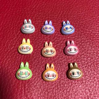 即決⭕️ ラブブ ポップマート LABUBU ネイルパーツ デコパーツ(デコパーツ)