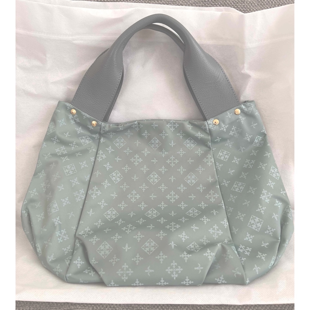 Russet(ラシット)のrusset ラシット レザーハンドナイロンバッグ レディースのバッグ(トートバッグ)の商品写真