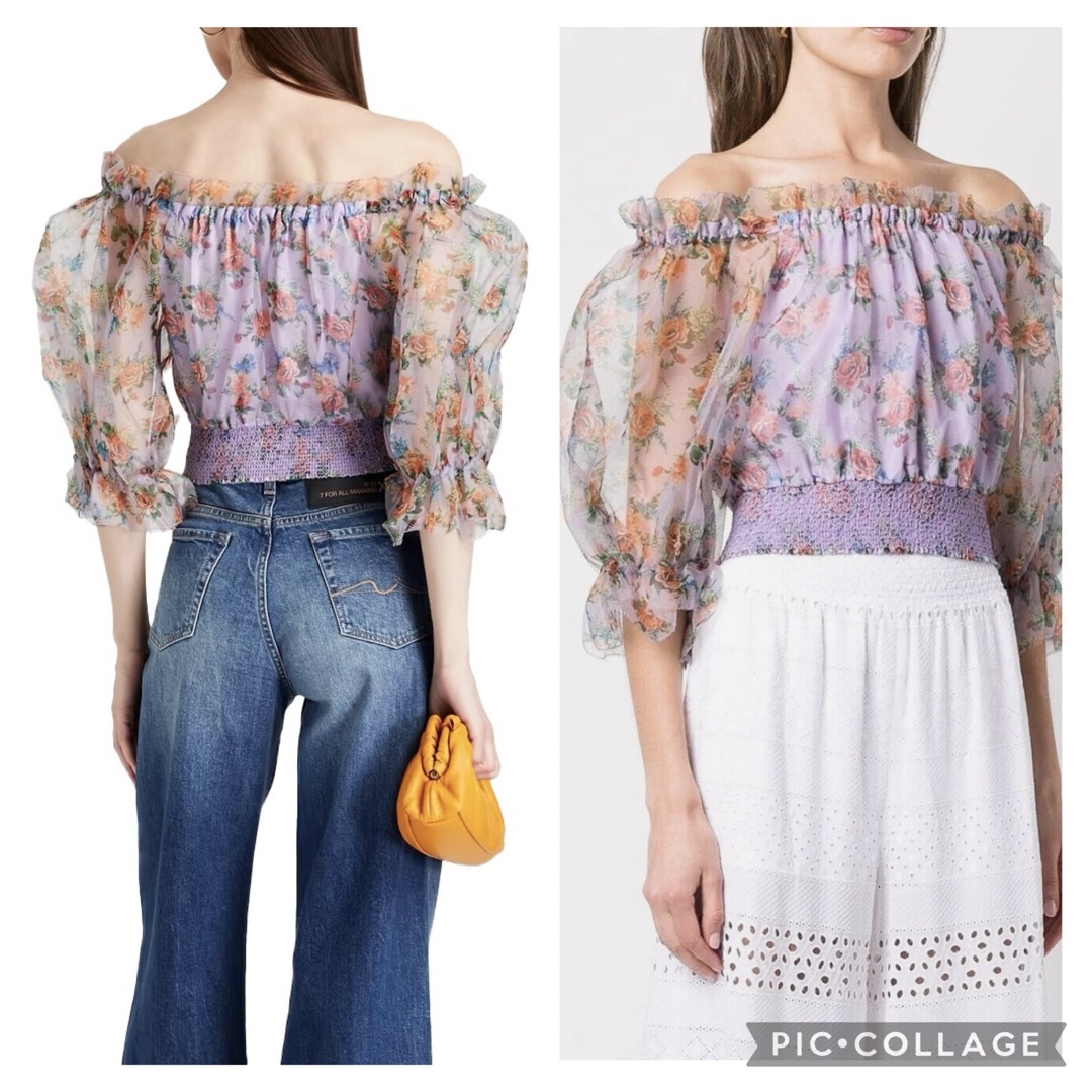 Alice+Olivia - 新作新品alice+oliviaシルクオーガーンジー 2way