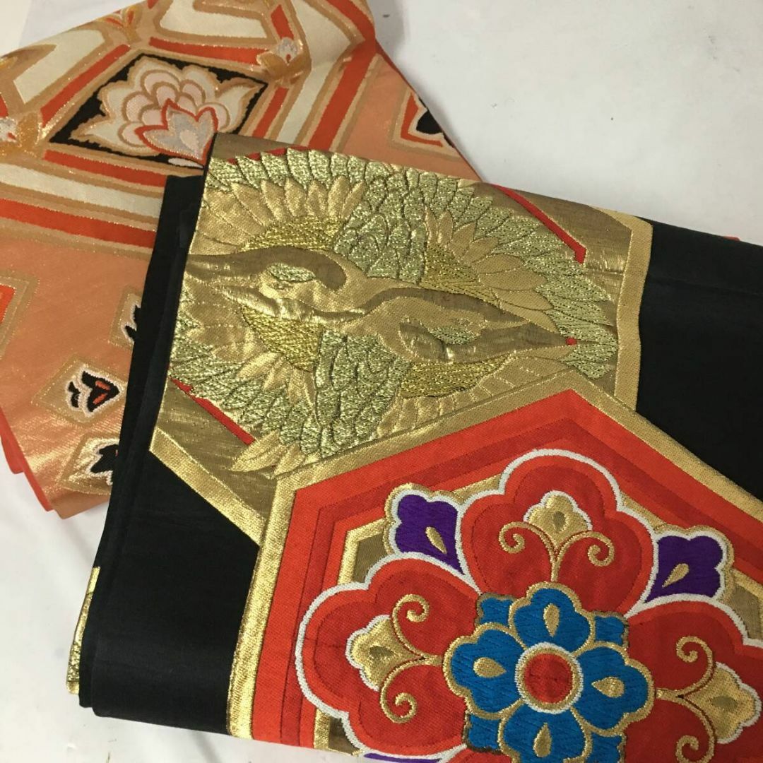帯 まとめて 20点 二部式帯 なごや帯 名古屋帯 金彩 金糸 正絹