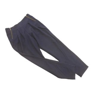 イェッカヴェッカ(YECCA VECCA)のYECCA VECCA イェッカヴェッカ タック テーパード パンツ sizeF/紺 ■■ レディース(その他)