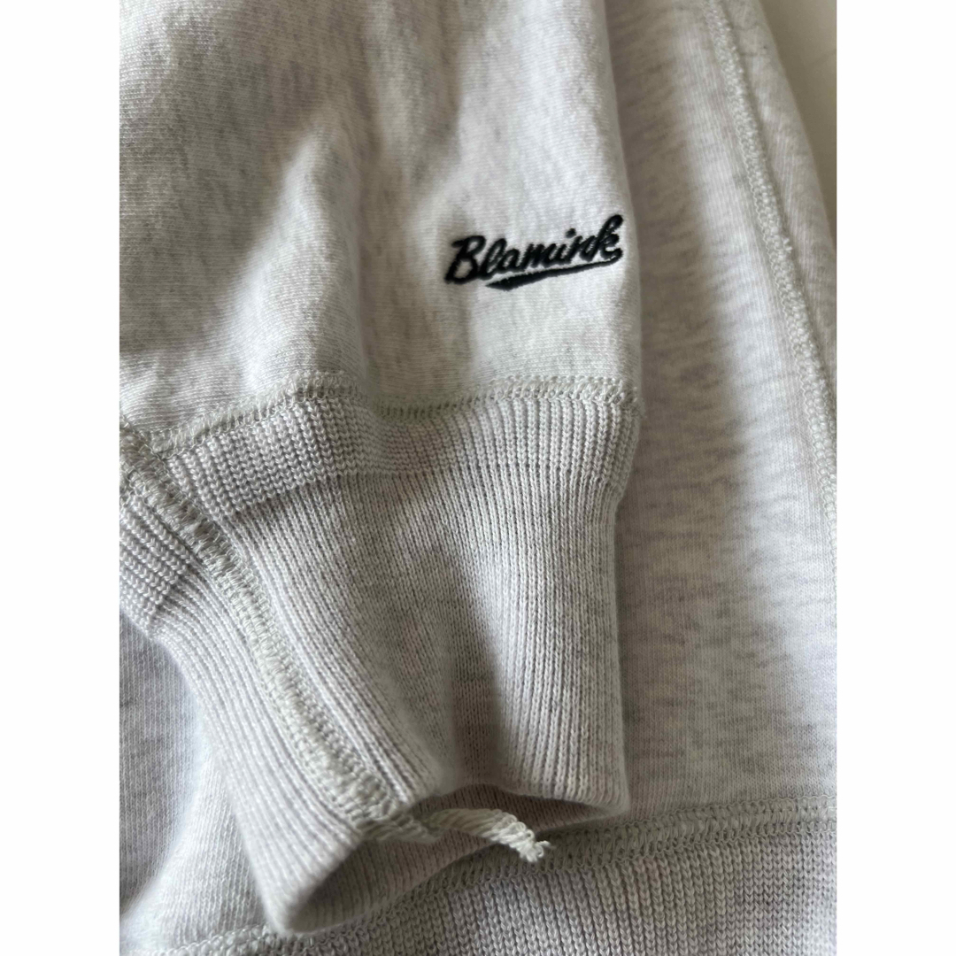 ブラミンクBLAMINK スウェットTシャツ サイズ2 BLAMINK - ブラミンク スウェット ライトグレー サイズ1の通販