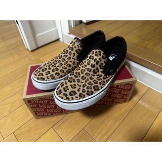 ヴァンズ(VANS)のvans ヴァンズ Classic Slip-On レオパード(スニーカー)