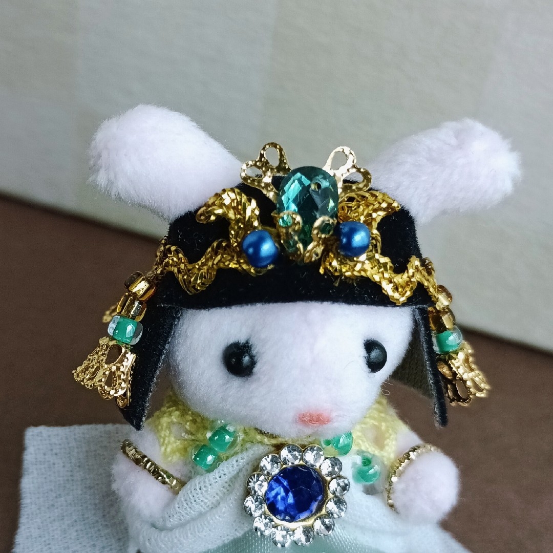 ミニチュアドール服 137　赤ちゃんサイズ ハンドメイドのぬいぐるみ/人形(人形)の商品写真