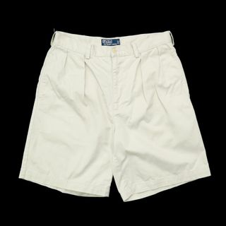 ポロラルフローレン(POLO RALPH LAUREN)の90s ビンテージ ポロ ラルフローレン ハーフ ショート パンツ ショーツ L(ショートパンツ)