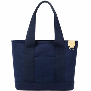 [MIPOHAM] トートバッグ レディース キャンバス 仕切り Lサイズ 大容(その他)