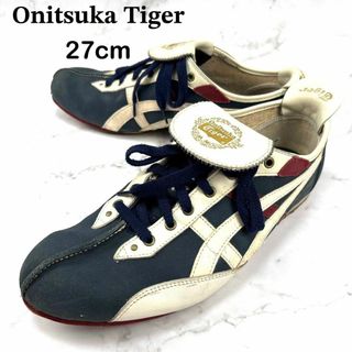 オニツカタイガー(Onitsuka Tiger)の【希少】Onitsuka Tiger コムサデモード スニーカー 27 ネイビー(スニーカー)