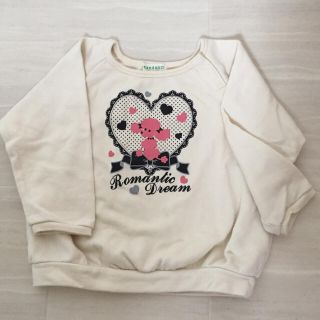 サンカンシオン(3can4on)の3can4on ♡ トイプードル柄トレーナー  サイズ95(Tシャツ/カットソー)