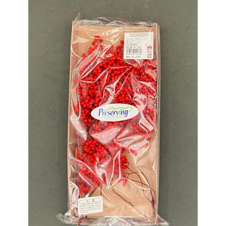 【 SALE】送料無料　ペッパーベリー　プリザーブド　ヤマトレッド　約55g(プリザーブドフラワー)