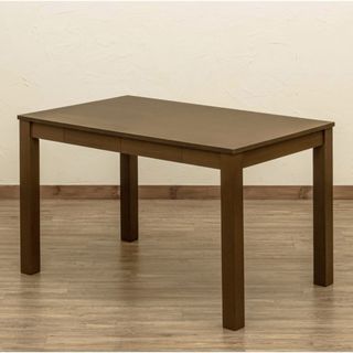 引出し付き フリーテーブル 110×70cm ブラウン(ダイニングテーブル)