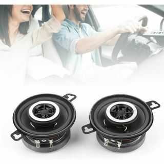 同軸 カーオーディオ スピーカー 3.5インチ 200W ABS マグネット(カーオーディオ)