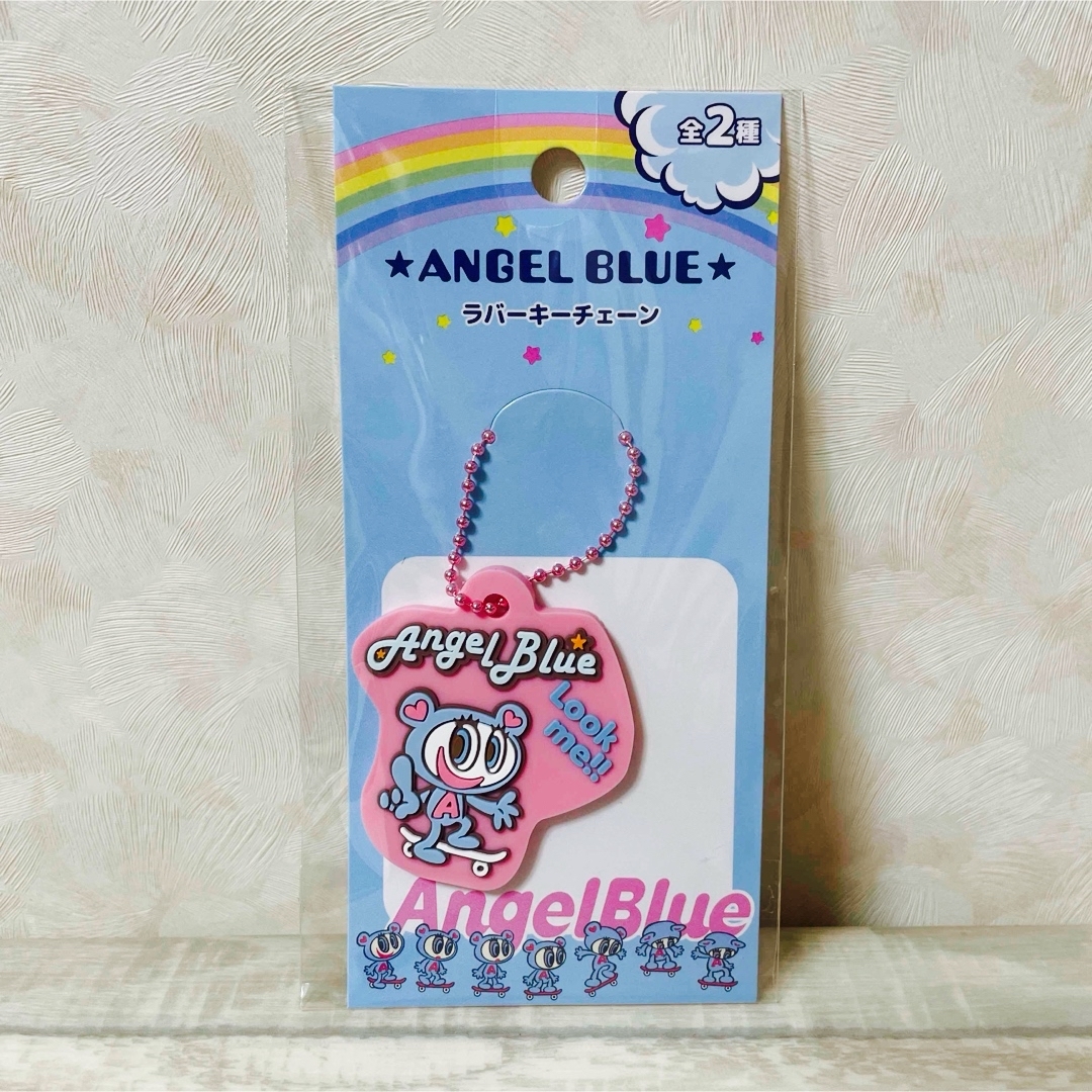 angelblue(エンジェルブルー)のエンジェルブルー　Angel Blue 缶バッジ・カバーセットとポーチ3点セット エンタメ/ホビーのおもちゃ/ぬいぐるみ(キャラクターグッズ)の商品写真