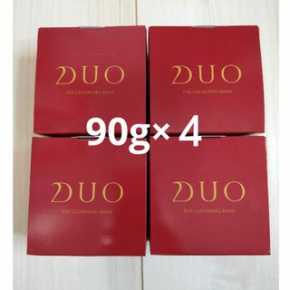 デュオ(DUO)のDUOクレンジングバームEX 赤 エイジングケア 90g×４個(クレンジング/メイク落とし)