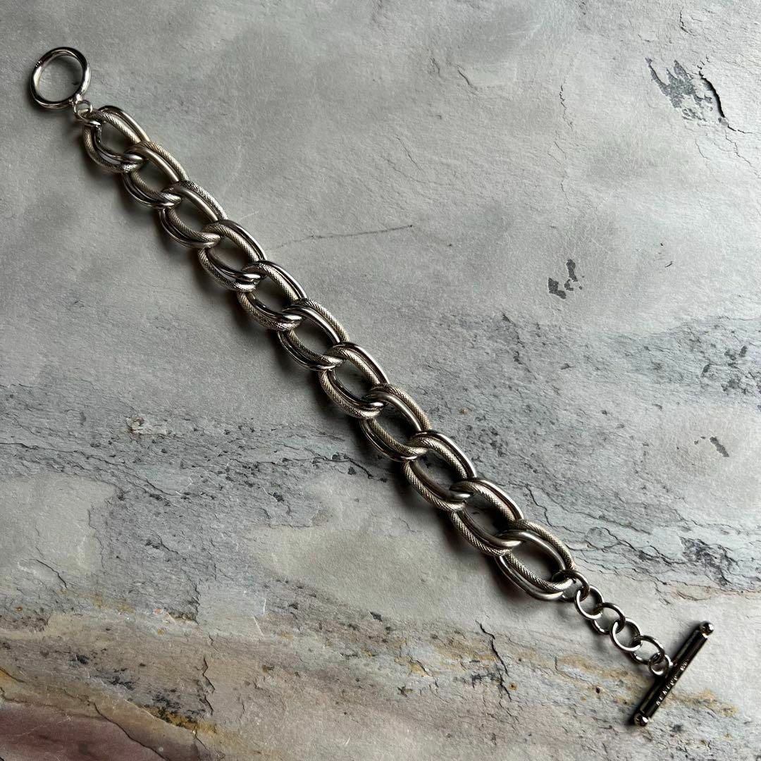 通販 送料無料  VINTAGE ツインオーバルチェーン シルバー ヴィンテージ - アクセサリー
