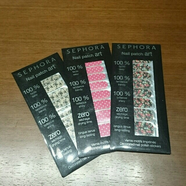 Sephora(セフォラ)の値下 SEPHORA Nail patch art(ネイルシール) コスメ/美容のネイル(ネイル用品)の商品写真