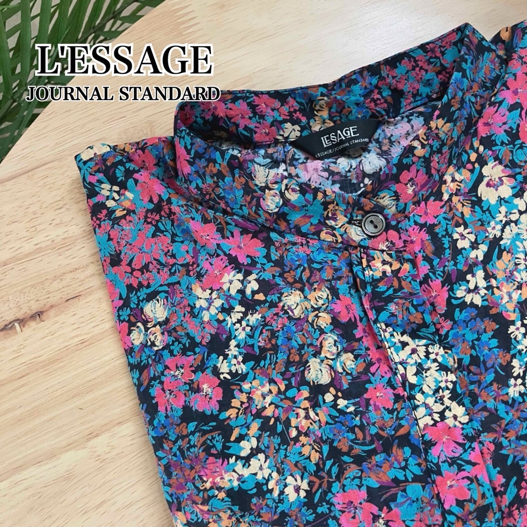 JOURNAL STANDARD - 【美品】L'ESSAGE タックスリーブシャツ
