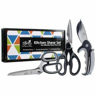 キッチンハサミセット みじん切り　肉切り　マルチカット　時短　楽ちん(テーブル用品)