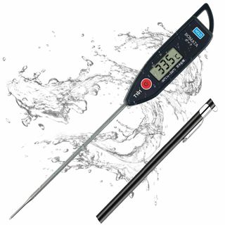 【数量限定】BOMATA 温度計 料理 防水 丸洗い 速読3~6秒 -50~30(調理道具/製菓道具)