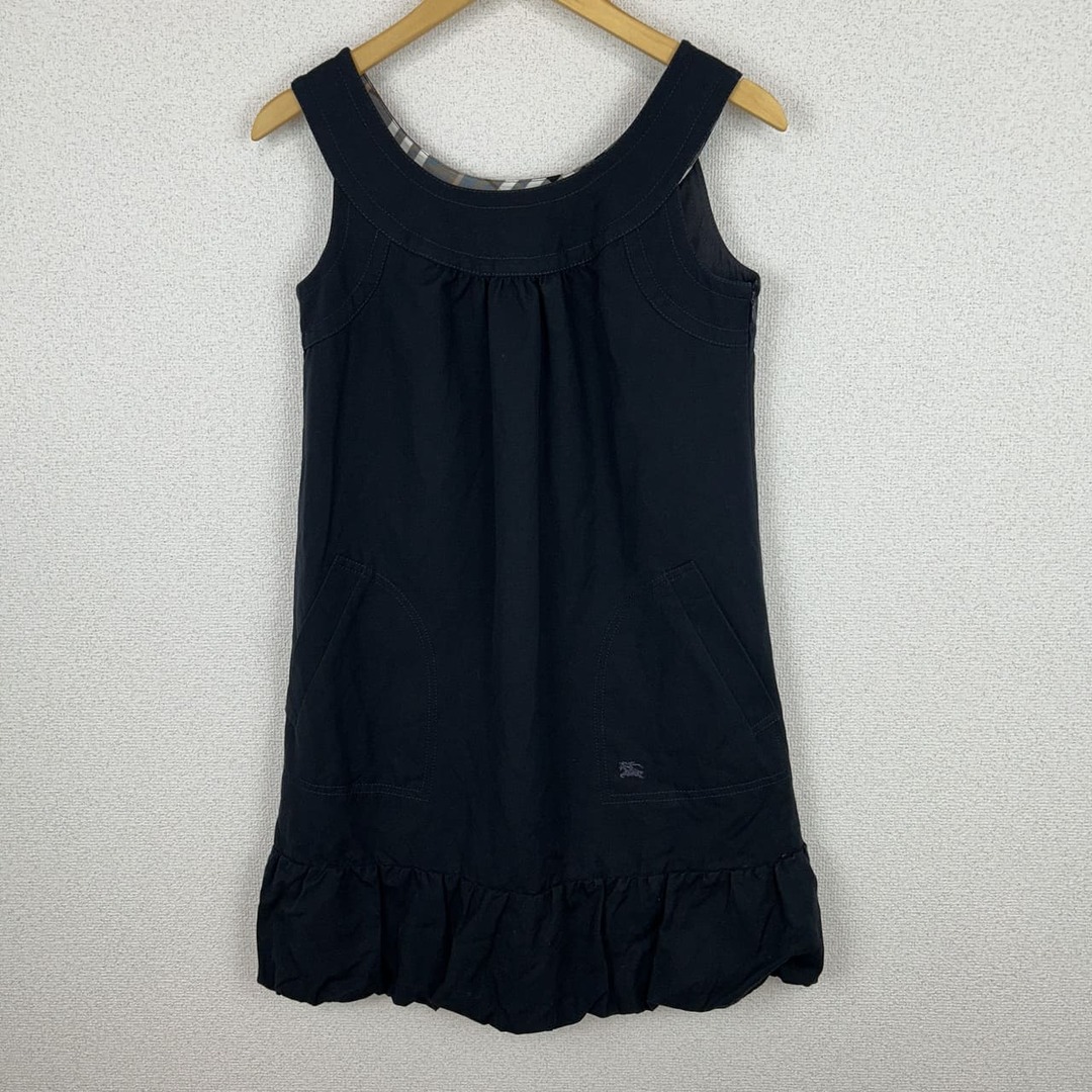上品な BLUE BURBERRY LABEL バーバリーブルー LABEL BLUE BURBERRY - ワンピース