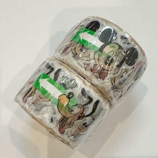 ディズニー(Disney)の<新品>レトロミッキー&フレンズ ロールステッカー2個 ディズニーストア(キャラクターグッズ)