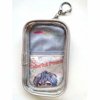 ヒロくん 収納ポケット付きポーチカラフルピーチ グッズ からぴち 小物入れ