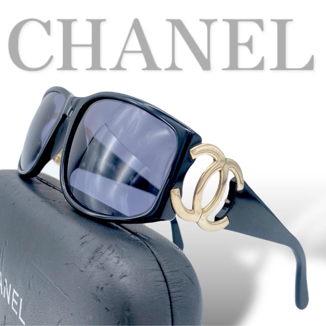 CHANEL - CHANEL sunglasses coco y2k BLACK GOLDの通販 by