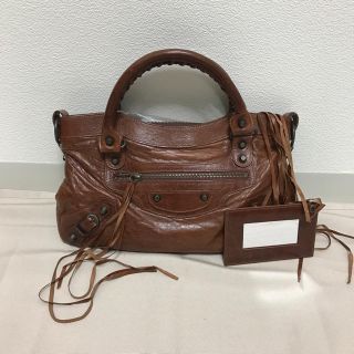 バレンシアガ(Balenciaga)のお値下げ！美品！バレンシアガファースト(ハンドバッグ)