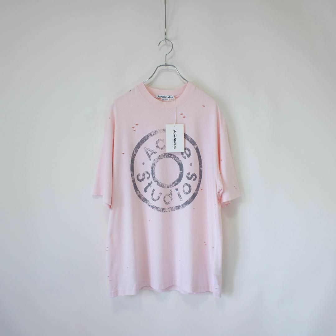 国内発送 Acne Studios ダメージロゴTシャツ Acne Studios - 25ss Acne Studios ダメージロゴTシャツ Sの通販