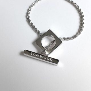 トムウッド(TOM WOOD)の新品正規品 Tom Wood Square Rope ブレスレット 7inch(ブレスレット/バングル)