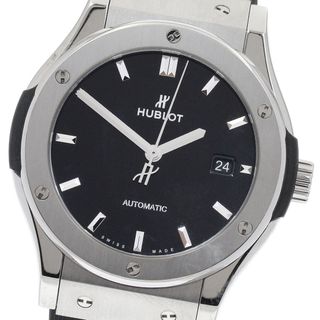 ウブロ(HUBLOT)のウブロ HUBLOT 542.NX.1270.RX クラシックフュージョン チタニウム 自動巻き メンズ 良品 _894784(腕時計(アナログ))