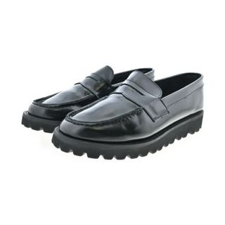 カミナンド(CAMINANDO)のCAMINANDO カミナンド ドレスシューズ/ローファー 24cm 黒 【古着】【中古】【送料無料】(ローファー/革靴)