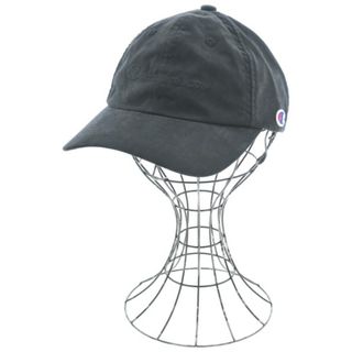 チャンピオン(Champion)のCHAMPION チャンピオン キャップ  黒 【古着】【中古】【送料無料】(キャップ)