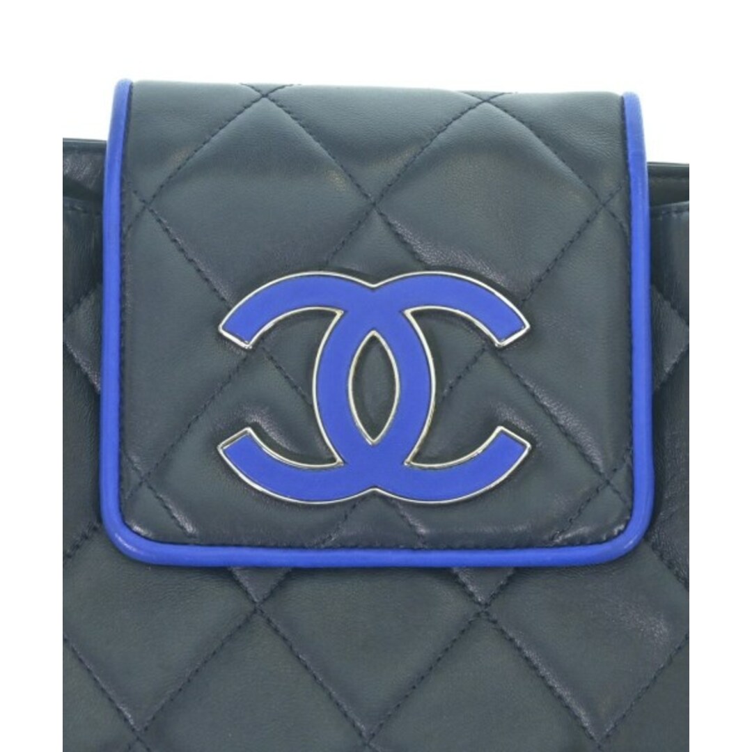 CHANEL シャネル ショルダーバッグ 紺 - 4500124N0131 CHANEL - CHANEL シャネル ショルダーバッグ 紺 【古着】【中古