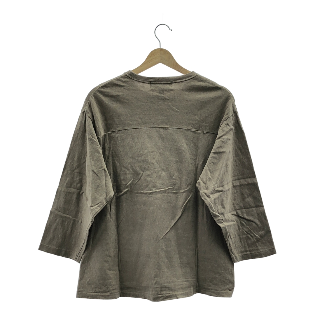DEUXIEME CLASSE(ドゥーズィエムクラス)のDeuxieme Classe / ドゥーズィエムクラス | 【 AMERICANA / アメリカーナ 】FOOTBALL / フットボールTシャツ カットソー | F | ブラウン系 | レディース レディースのトップス(Tシャツ(長袖/七分))の商品写真