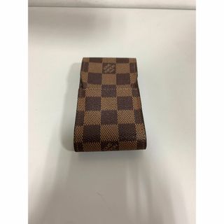 ルイヴィトン(LOUIS VUITTON)のルイ・ヴィトン エテュイシガレット N63024 ダミエエベヌ(タバコグッズ)