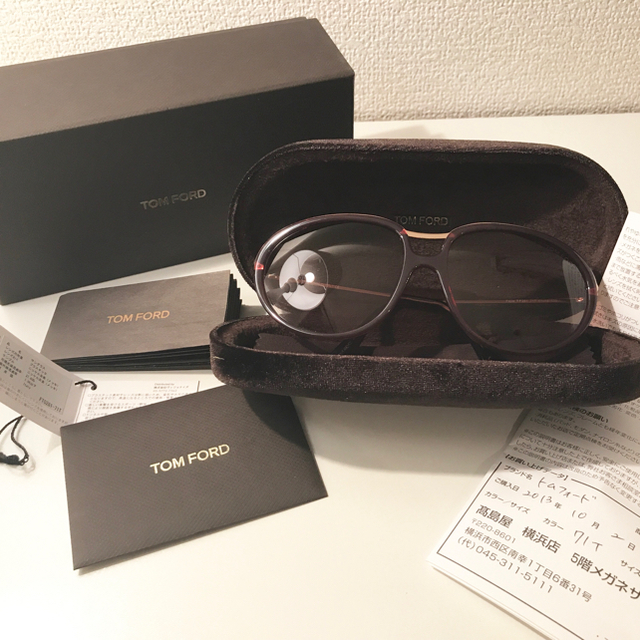 TOM FORD(トムフォード)のTOMFORD☆サングラス☆ティアドロップ☆レア商品 レディースのファッション小物(サングラス/メガネ)の商品写真