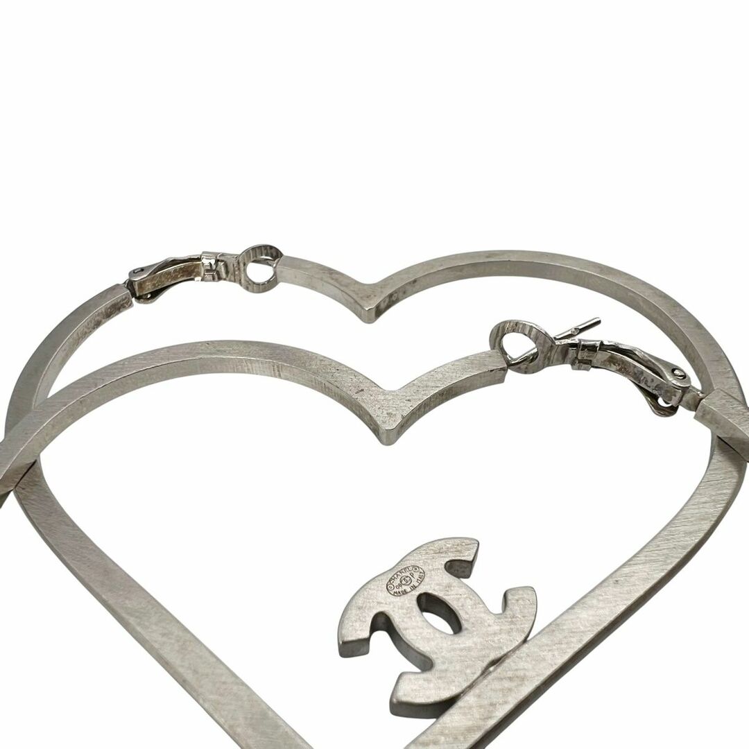CHANEL - 【中古】 CHANEL シャネル ハート ココマークフープ