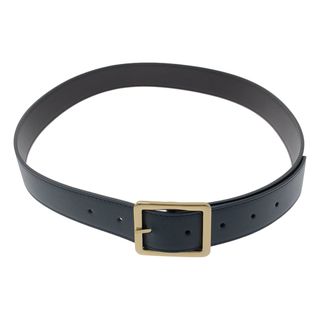 ドゥーズィエムクラス(DEUXIEME CLASSE)の【美品】  Deuxieme Classe / ドゥーズィエムクラス | 2021AW | 【 MAISON BOINET / メゾンボアネ 】 REVERSIBLE / レザー ベルト | ブラック | レディース(ベルト)