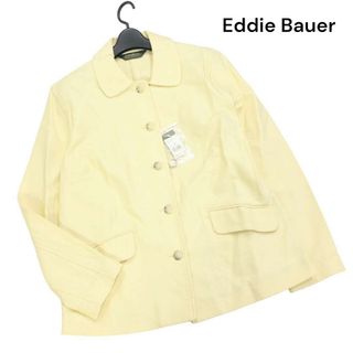 エディーバウアー(Eddie Bauer)の未使用★ Eddie Bauer エディーバウアー 通年 ドビー スティッチド ジャケット Sz.PL　レディース アウトドア(その他)