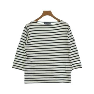 セントジェームス(SAINT JAMES)のSAINT JAMES セントジェームス Tシャツ・カットソー XS 白 【古着】【中古】【送料無料】(カットソー(半袖/袖なし))