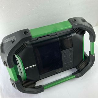 ＊＊HiKOKI ハイコーキ 14.4/18V コードレスラジオ ACアダプタ付属 ※バッテリ・充電器なし UR18DSDL グリーン(その他)