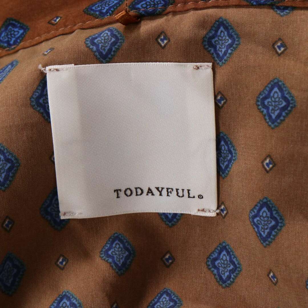 TODAYFUL トゥデイフル 春夏 Piping Print Gown♪ 7分袖