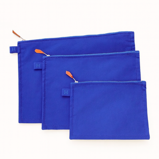 エルメス(HERMES)の【美品】HERMES フラット ボラボラポーチ　GM(クラッチバッグ)