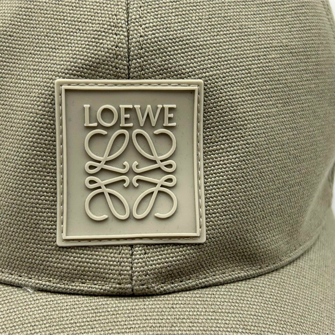 LOEWE ロエベ　グレー ベースボールキャップ 新品 男女兼用 サイズM LOEWE - LOEWE ロエベ グレー ベースボールキャップ 新品 男女