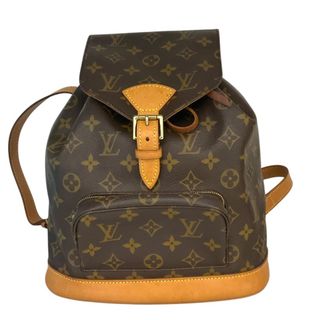 ルイヴィトン(LOUIS VUITTON)の　ルイ・ヴィトン LOUIS VUITTON モンスリMM M51136 ブラウン モノグラム レディース リュック・デイパック(リュック/バックパック)