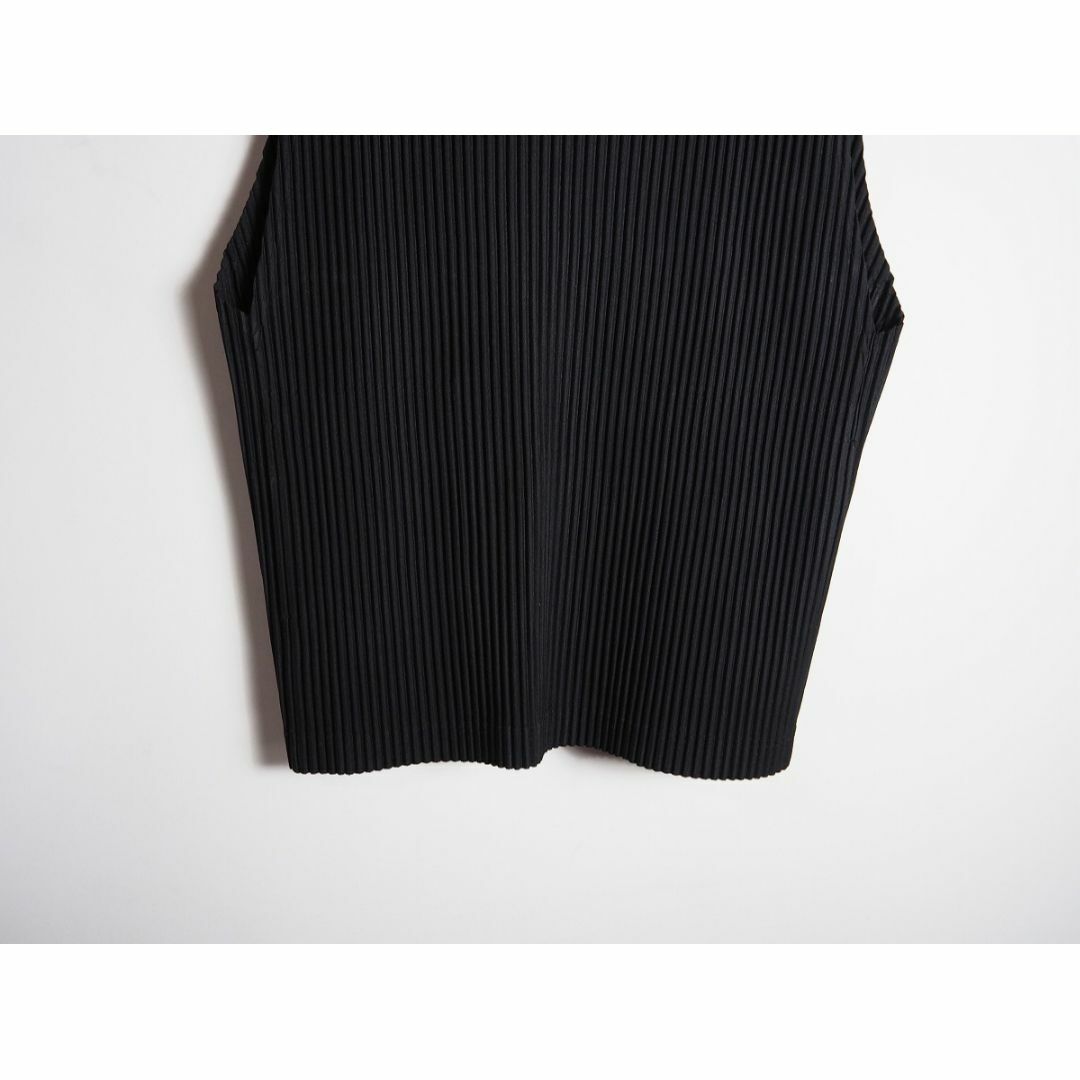 C オムプリッセ プリーツ ノースリーブ カットソー ISSEY MIYAKE MEN - 24SS オムプリッセ イッセイミヤケ プリーツ