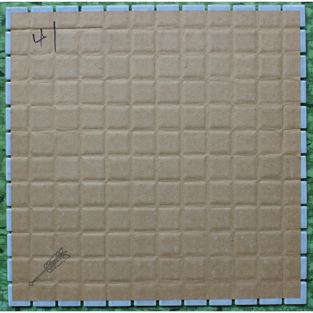 22ミリ角タイル　BB４1 １０シートの単価 インテリア/住まい/日用品のインテリア/住まい/日用品 その他(その他)の商品写真